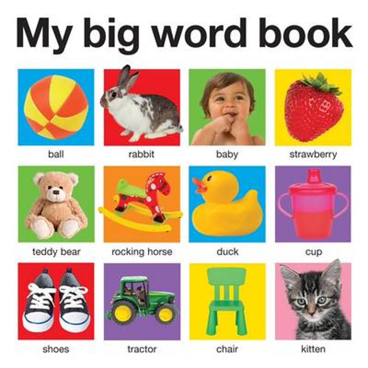 Book words. Word book. Big Word. My big animal book. Priddy Roger "Playtown: Farm".