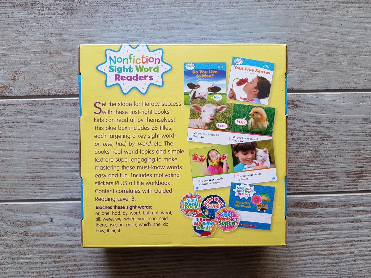 Nonfiction Sight Word Readers: Guided Reading Level B (ages 3-7) 25 ...
