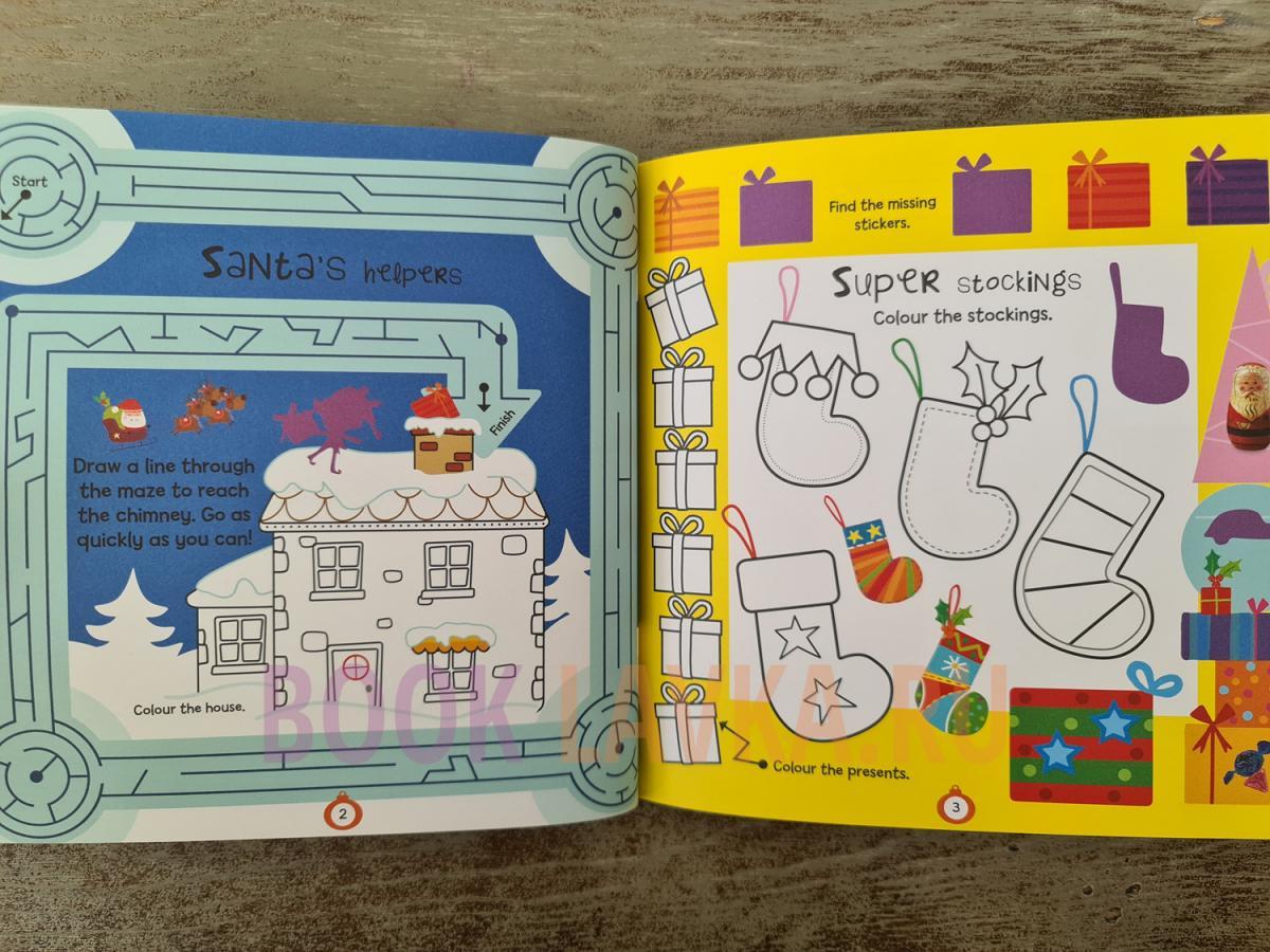 Happy Christmas Activity Book – купить в интернет-магазине Booklavka ...