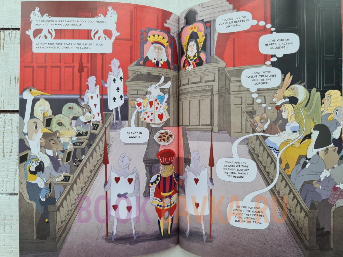 Alice in Wonderland Graphic Novel купить в интернетмагазине