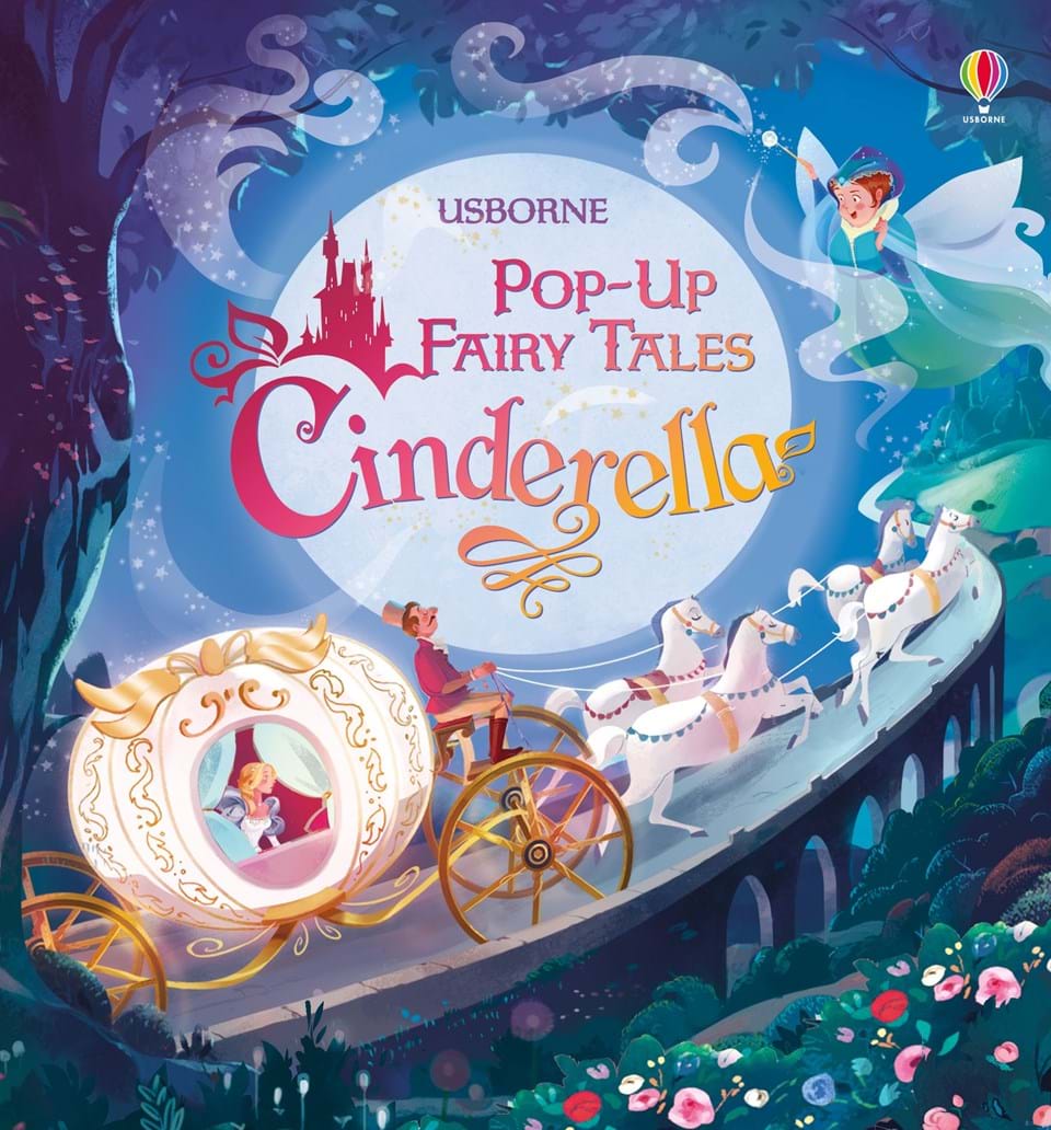 Usborne Pop Up Fairy Tales Cinderella Booklavka Буклавка