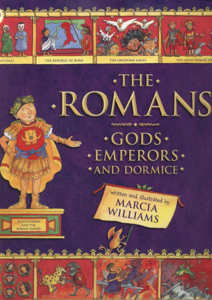 Marcia Williams books. Best Roman Emperors. Roman book.
