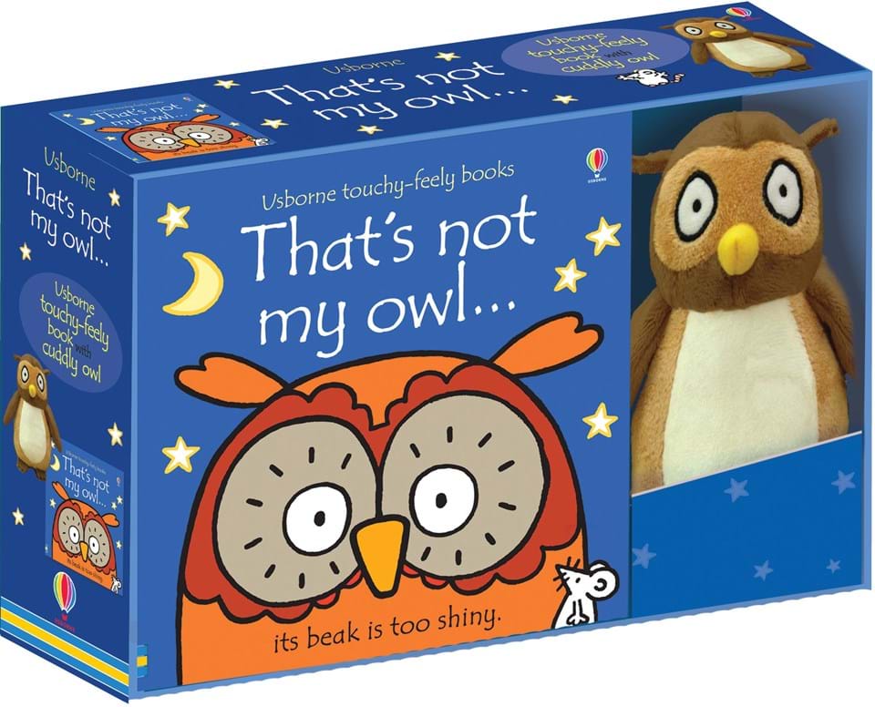 Owl book. It book Usborne. Owl on the books.