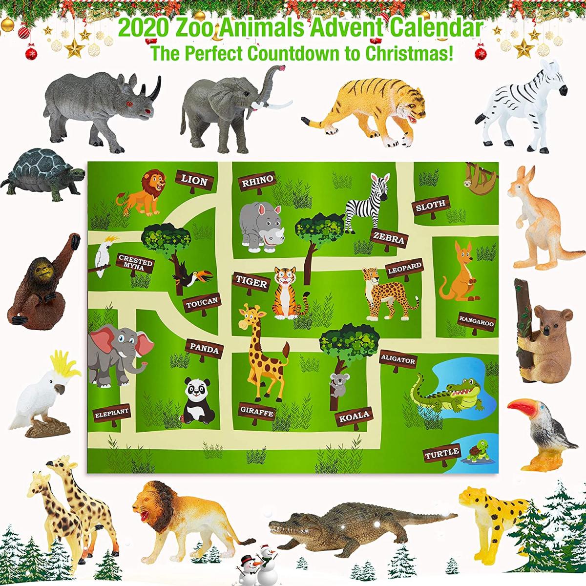 Zoo Animals Advent Calendar Booklavka (Буклавка)