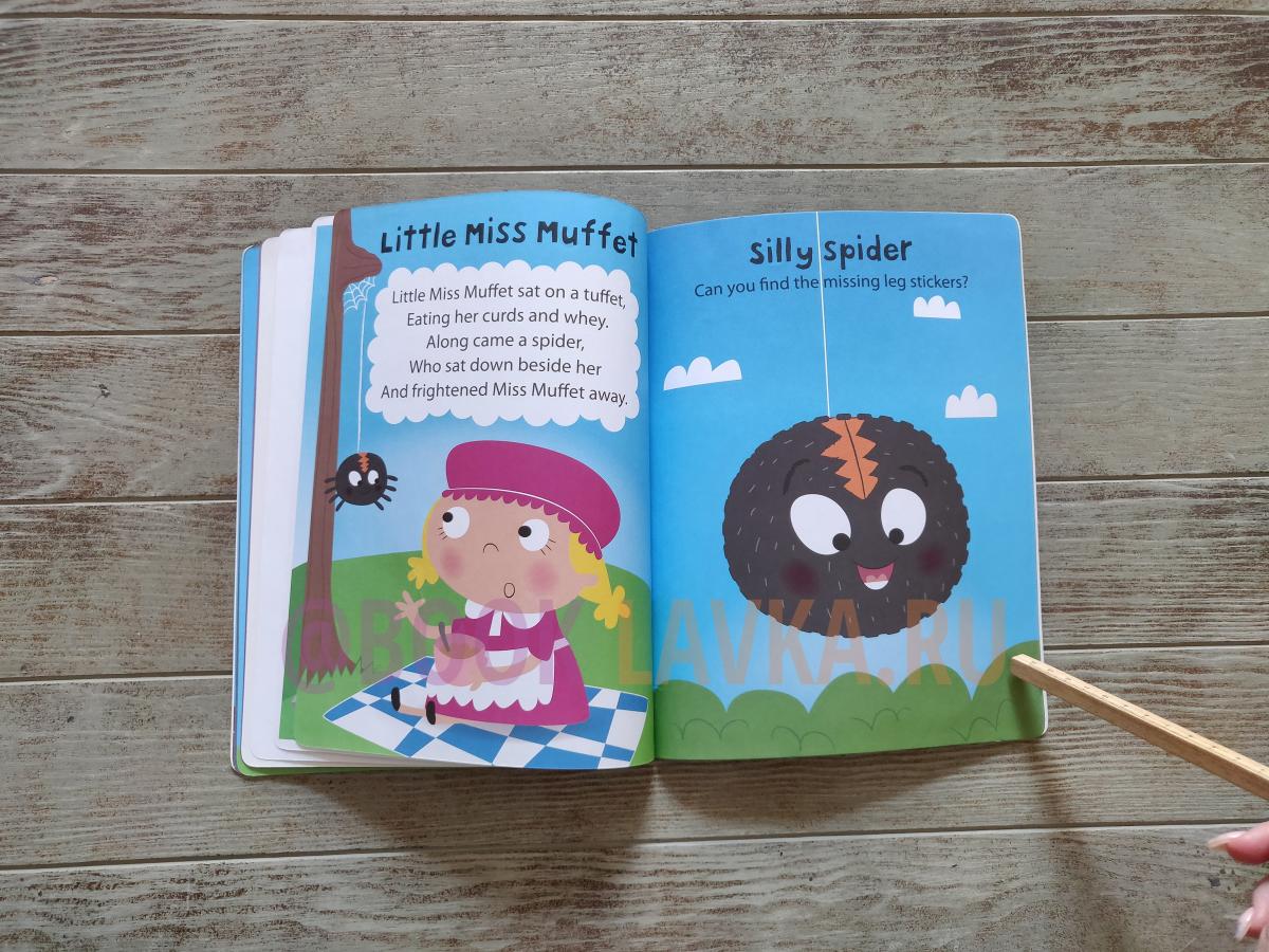 Nursery Rhymes Sticker Activity Book купить в интернетмагазине