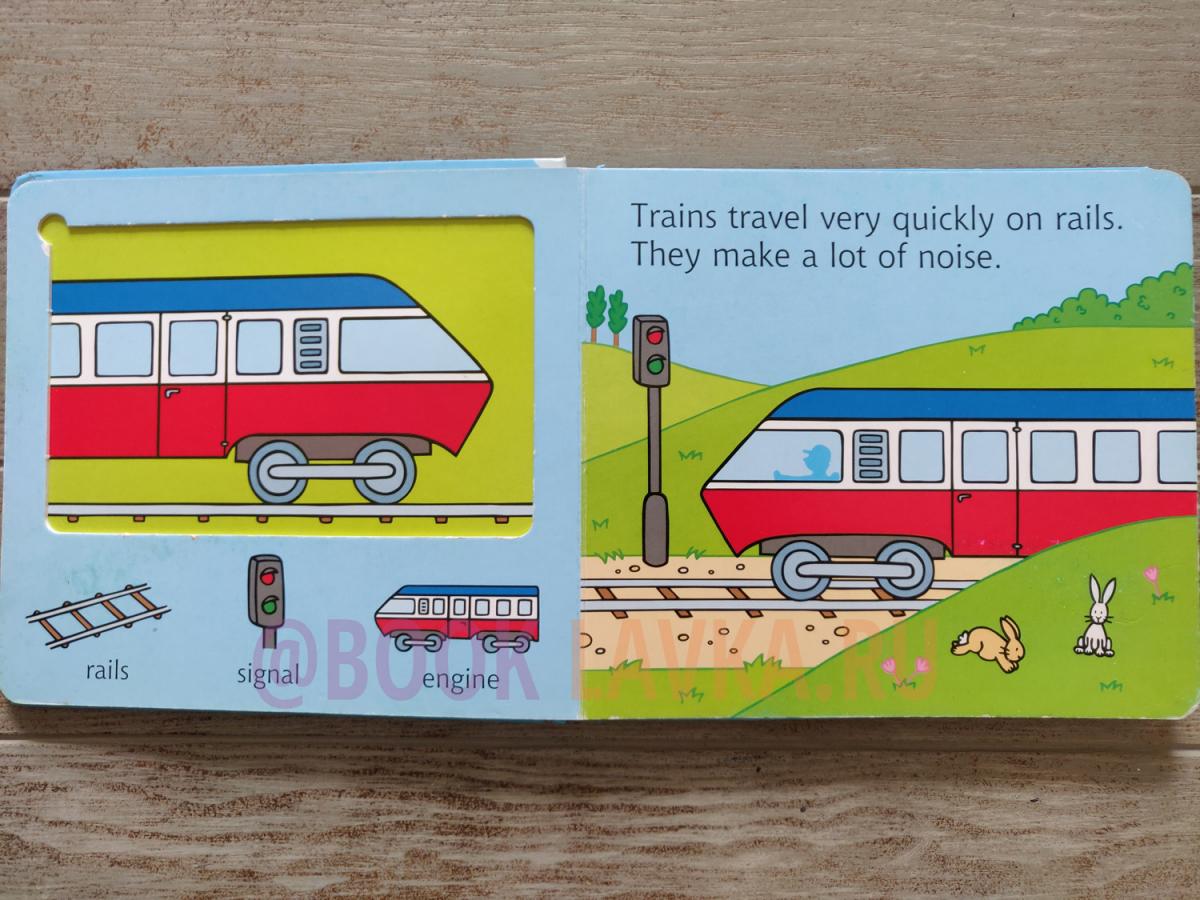 Usborne First Jigsaw Books Things That Go купить в интернетмагазине