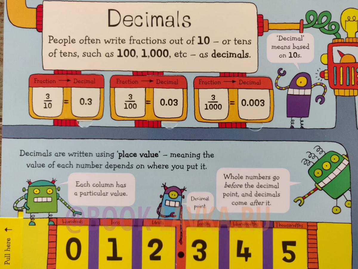 Lift The Flap Fractions And Decimals - 