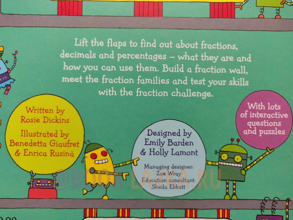 Lift The Flap Fractions And Decimals - 