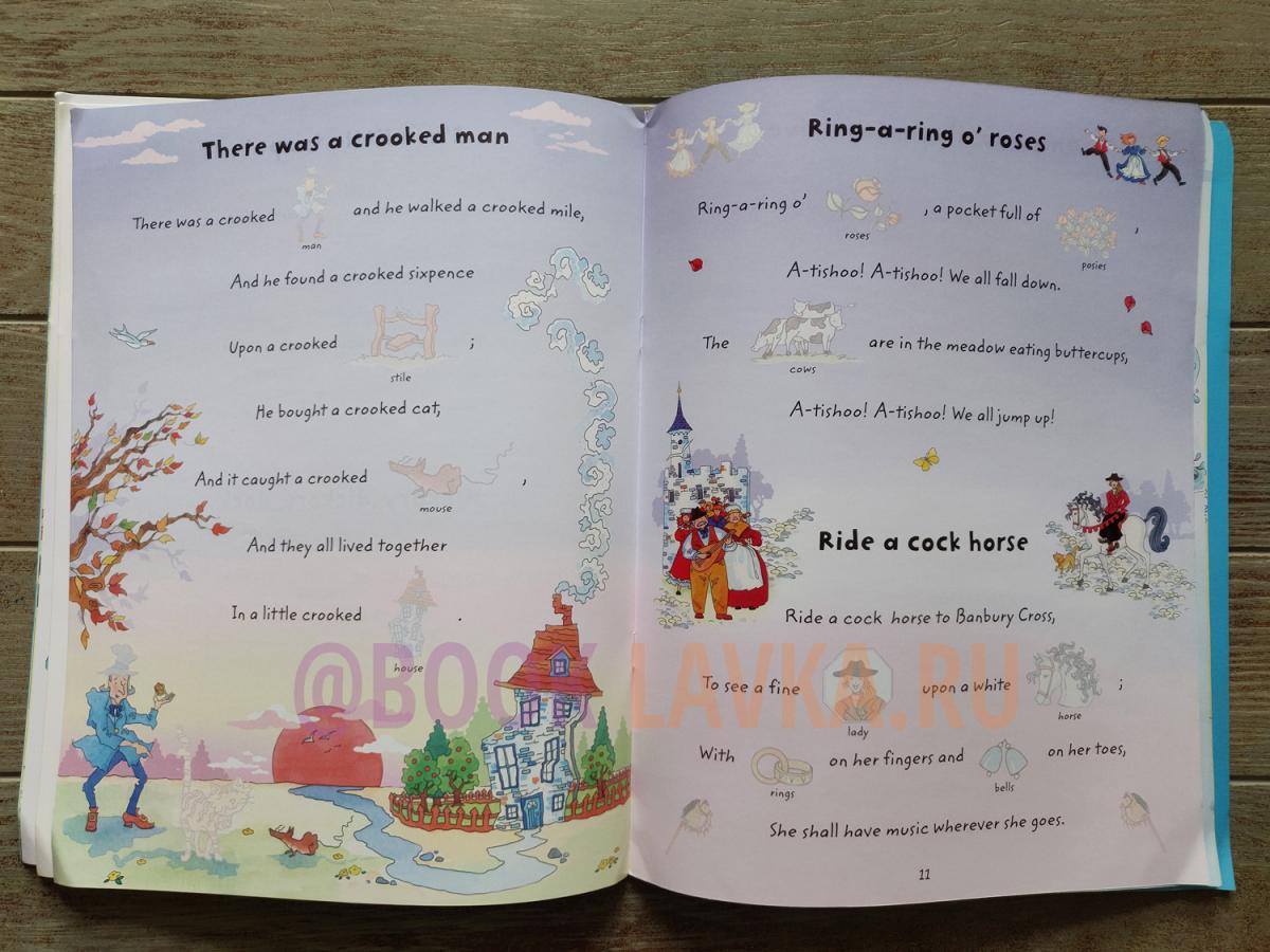 Nursery Rhyme Sticker Book купить в интернетмагазине Booklavka