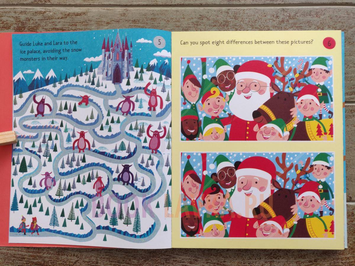 Christmas Puzzles Pad – купить в интернет-магазине Booklavka (Буклавка)