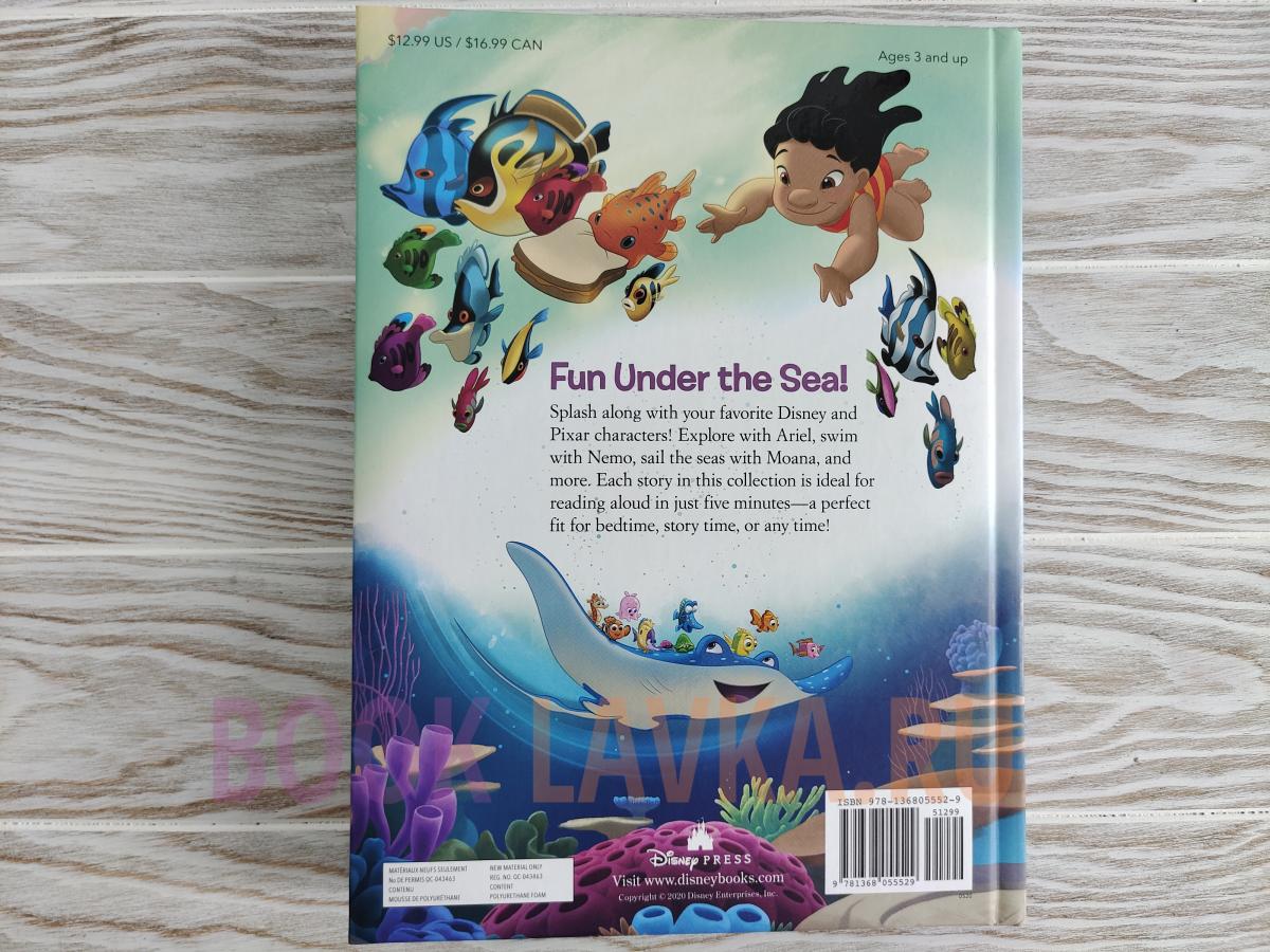  5-Minute Under the Sea Stories (5-Minute Stories):  9781368055529: Disney Books: 圖書
