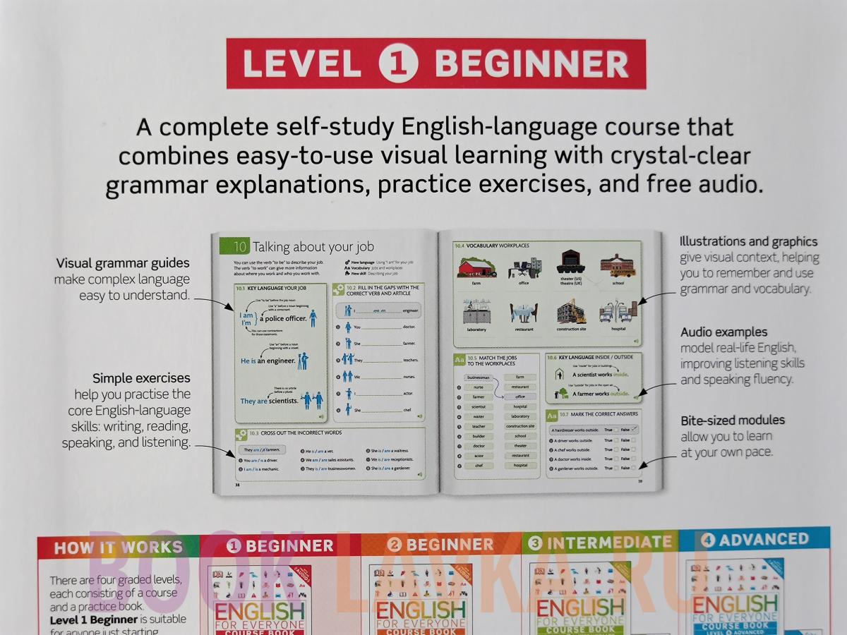 English For Everyone Course Book Level 1 Beginner A Complete Self