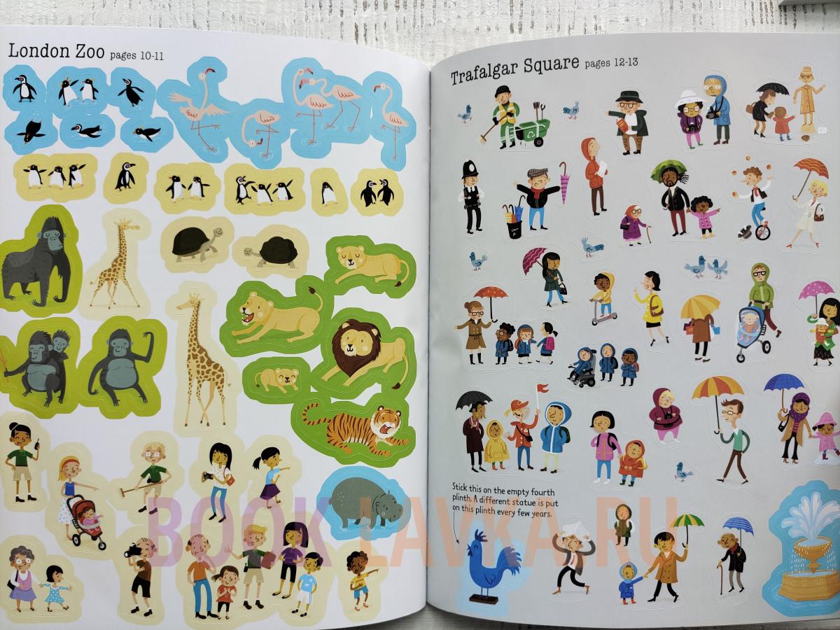 First Sticker Book London купить в интернетмагазине Booklavka