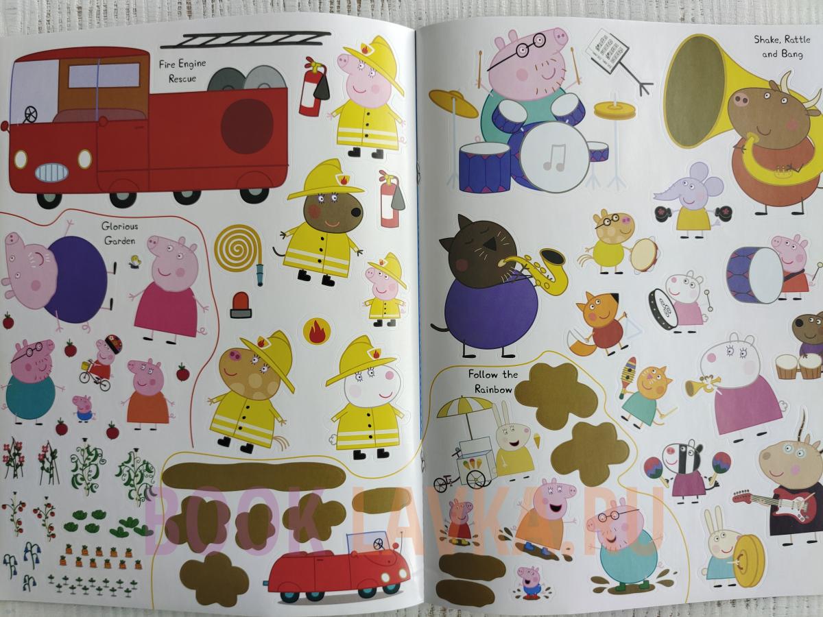 Peppa Pig Amazing Adventures Sticker Book купить в интернетмагазине