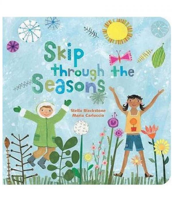Skip through the seasons booklavka 